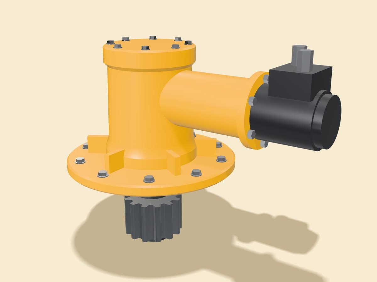 Circle Drive Gearbox Assembly