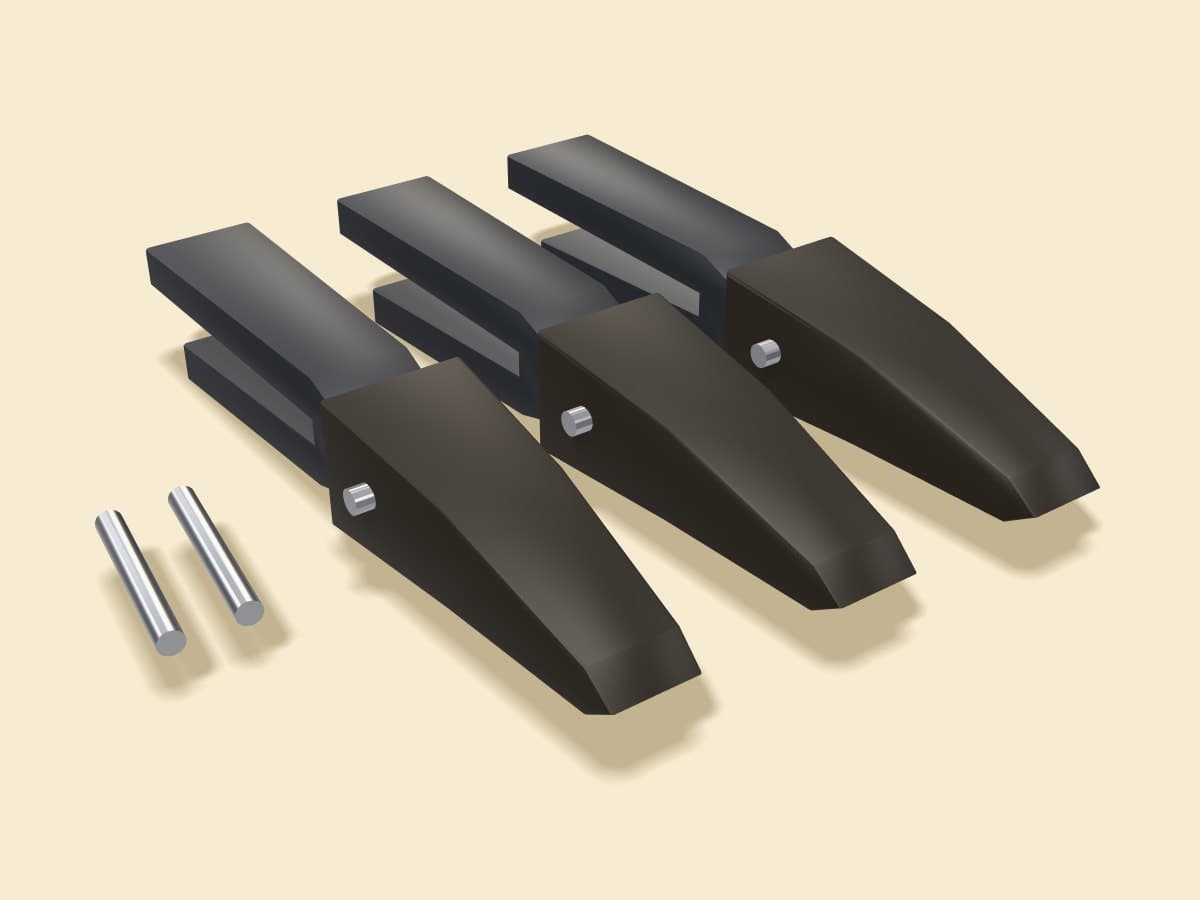 Bucket Teeth & Adapter Set