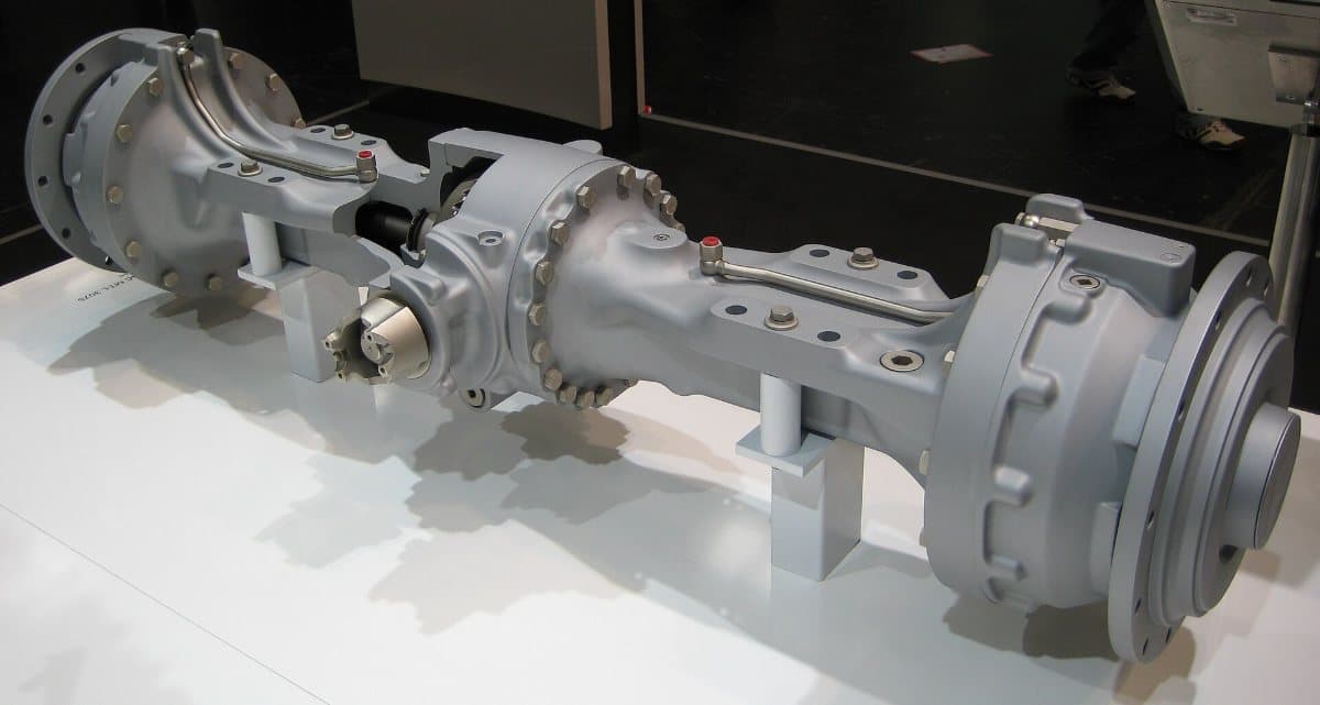 Rear Axle Differential Assembly
