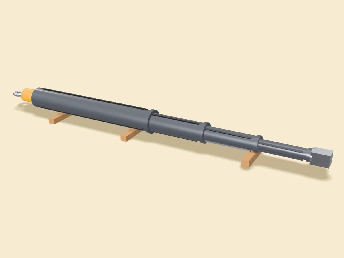 Telescopic Kelly Bar