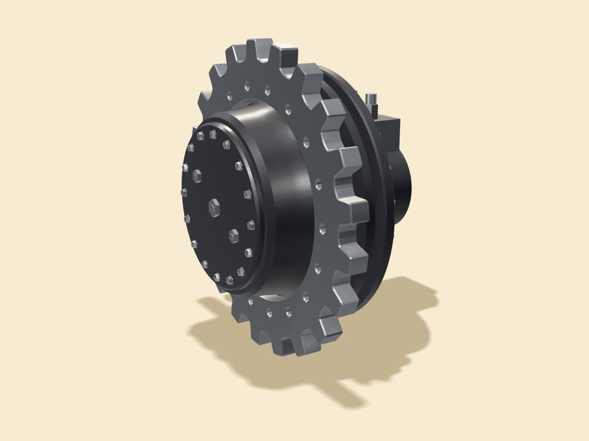 Final Drive & Travel Motor Assembly